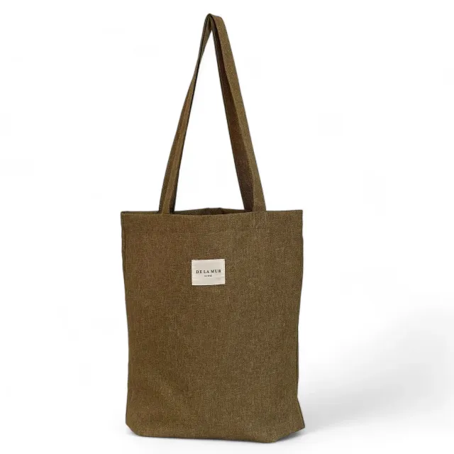 De La Mur Dark totebag liten oker 35x37