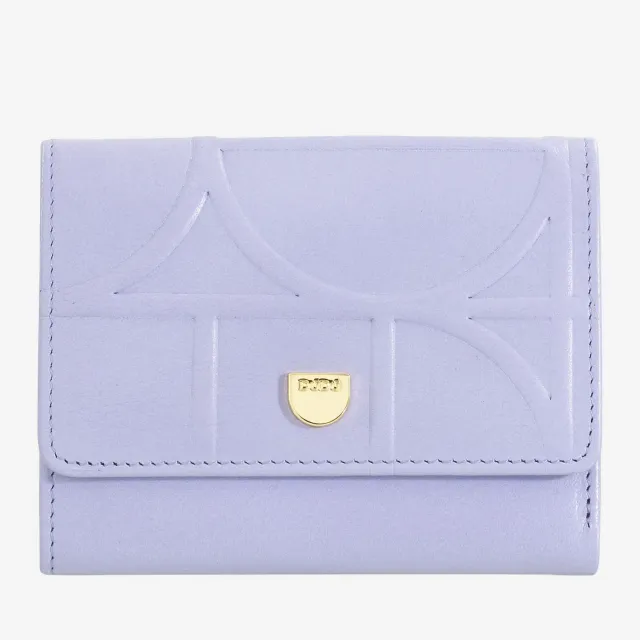 DuDubags Jerez lommebok dame lilla/oransje skinn