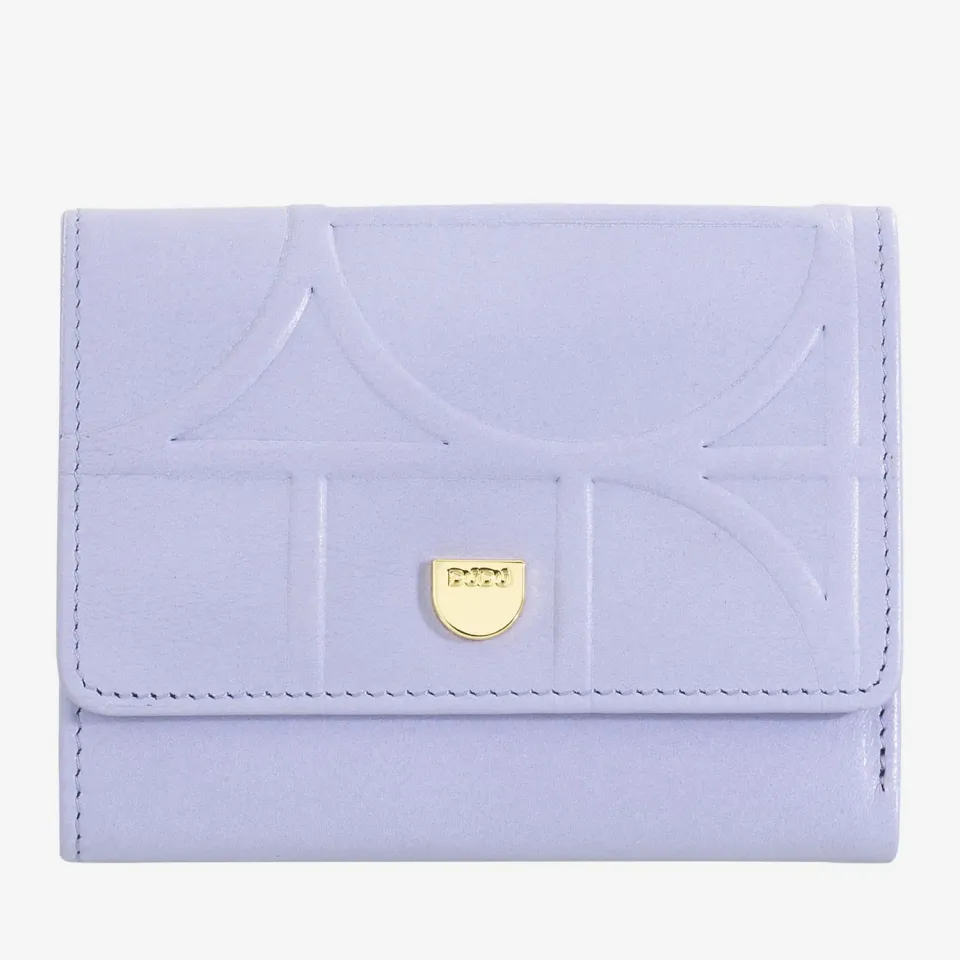 DuDubags Jerez lommebok dame lilla/oransje skinn