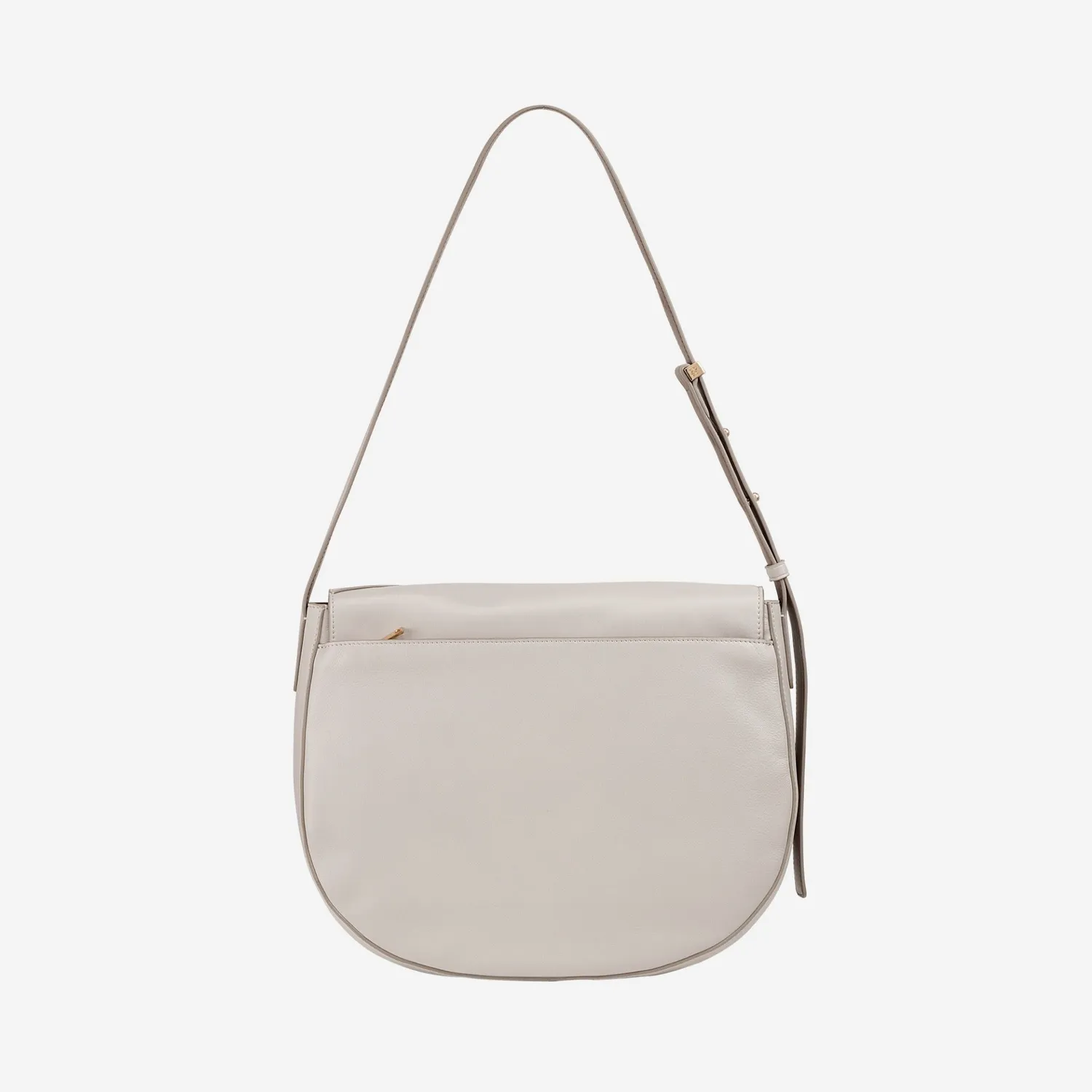 DuDubags Formentera skulderveske perle skinn