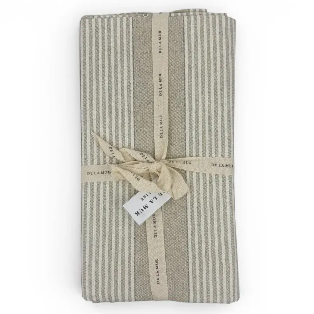 De La Mur Rain duk 140x200 cm stripet beige