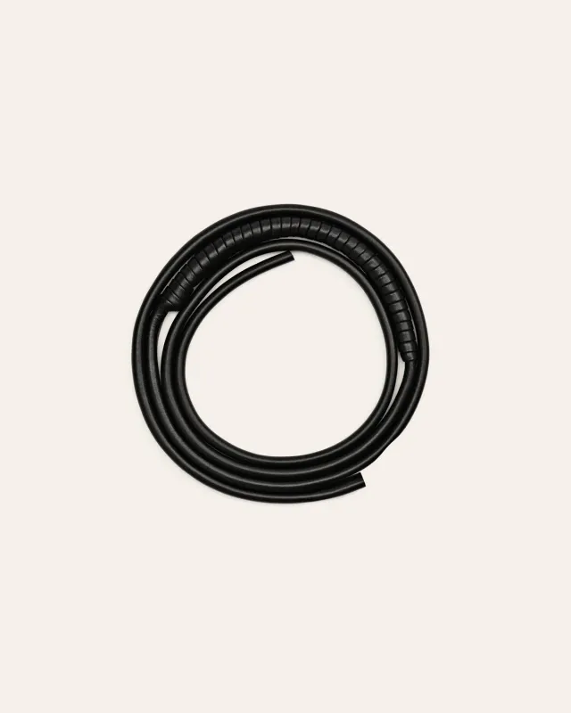 Calajade Misu Mini skulderreim svart 150 cm skinn