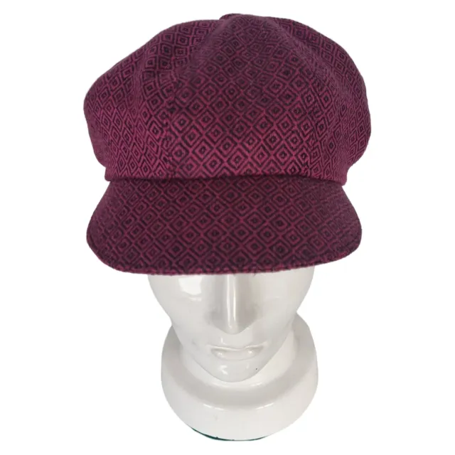 Julia Stray Lincaps caps i lin 58 cm rutet pustende