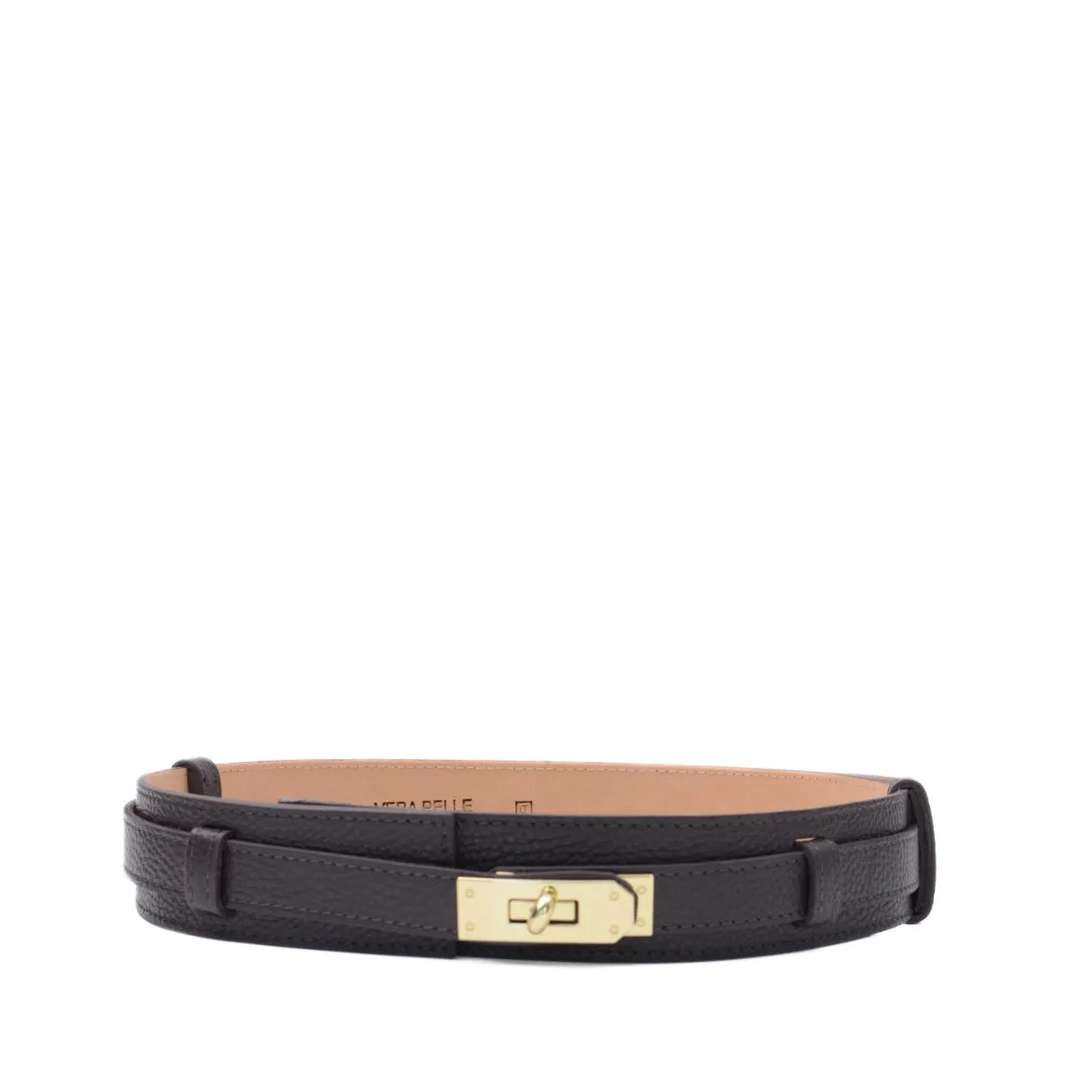 Latalia Maxi skinnbelte med vrilås 4 cm