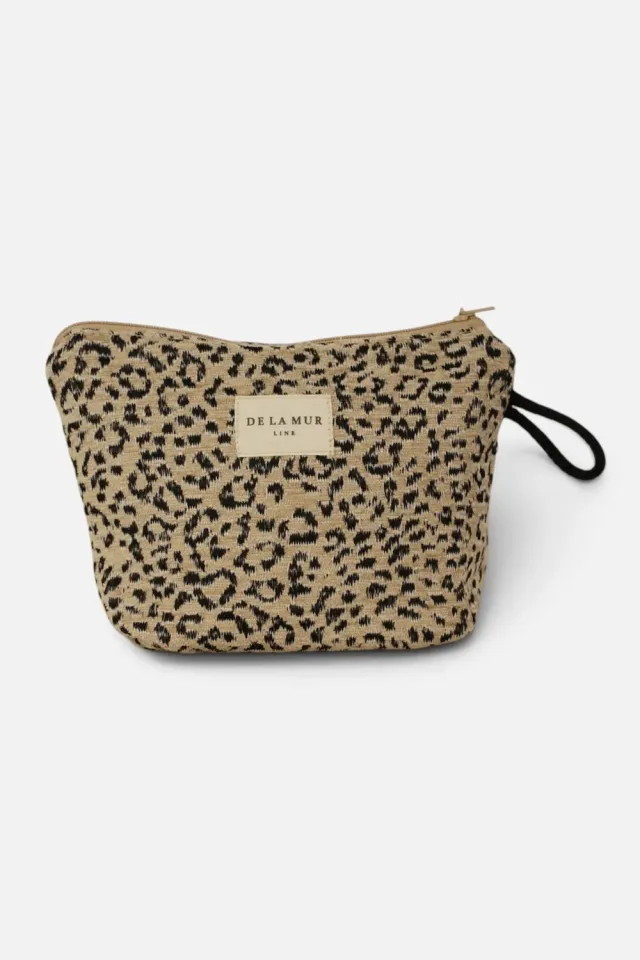 De La Mur Koto liten toilettmappe 19x13 leopard
