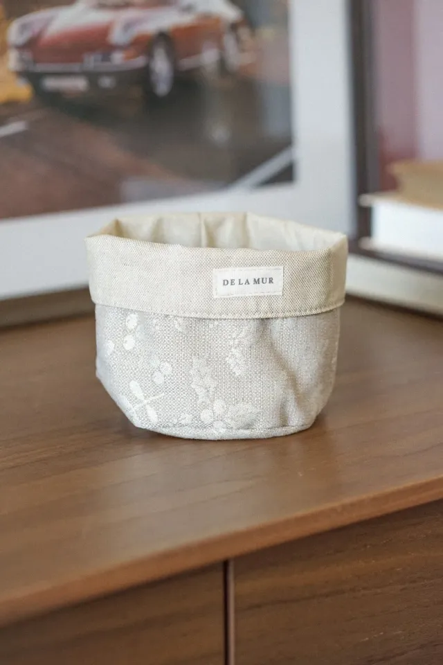 De La Mur Buxo liten kurv blomstret 11,5 cm