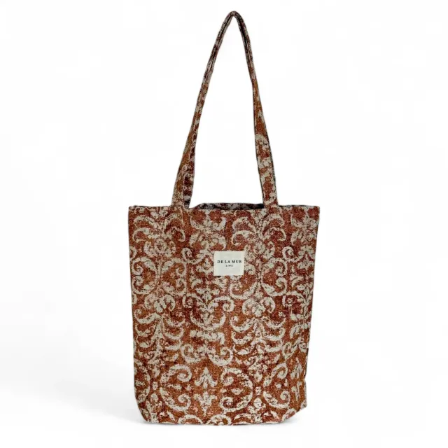 De La Mur Mosti totebag liten terrakotta 34x37