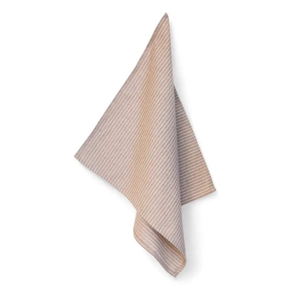 De La Mur Kobe kjøkkenhåndkle 58x51 rosa stripet