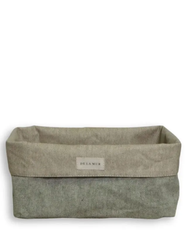 De La Mur Cesta Grande kurv khaki 15x22x15 cm