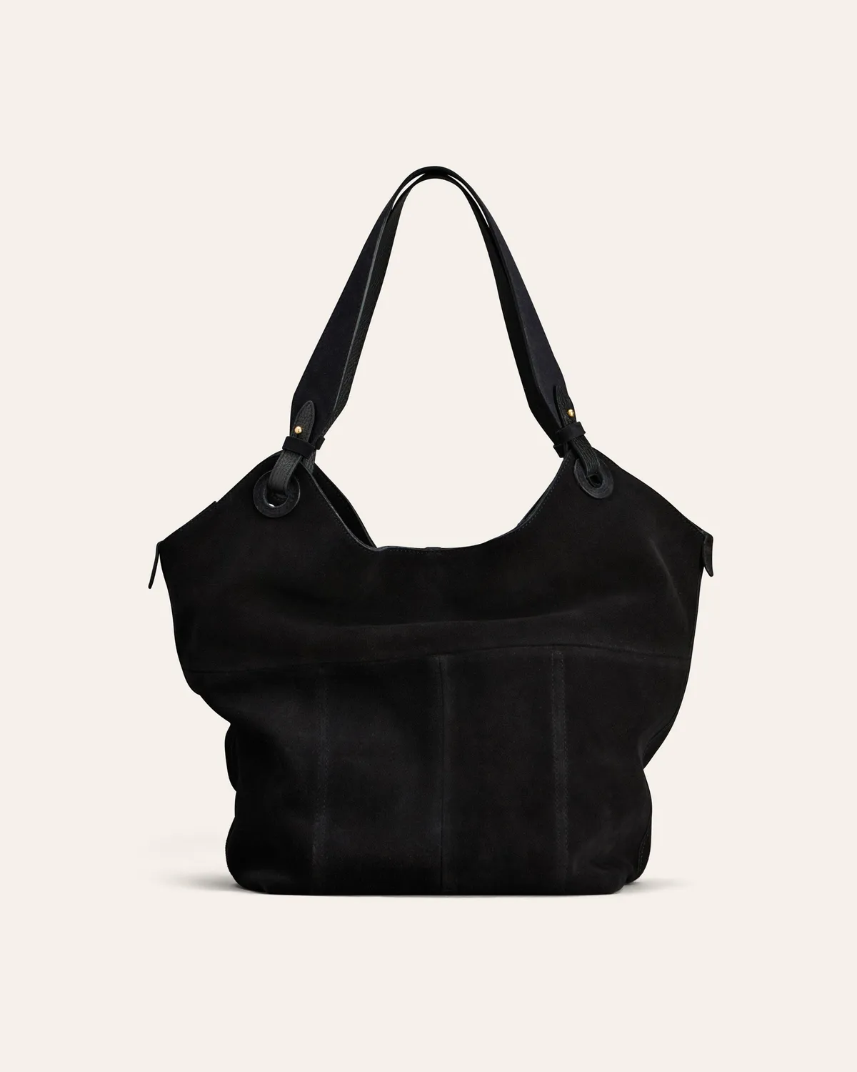 Cala Jade Soho skulderveske svart semsket laptop