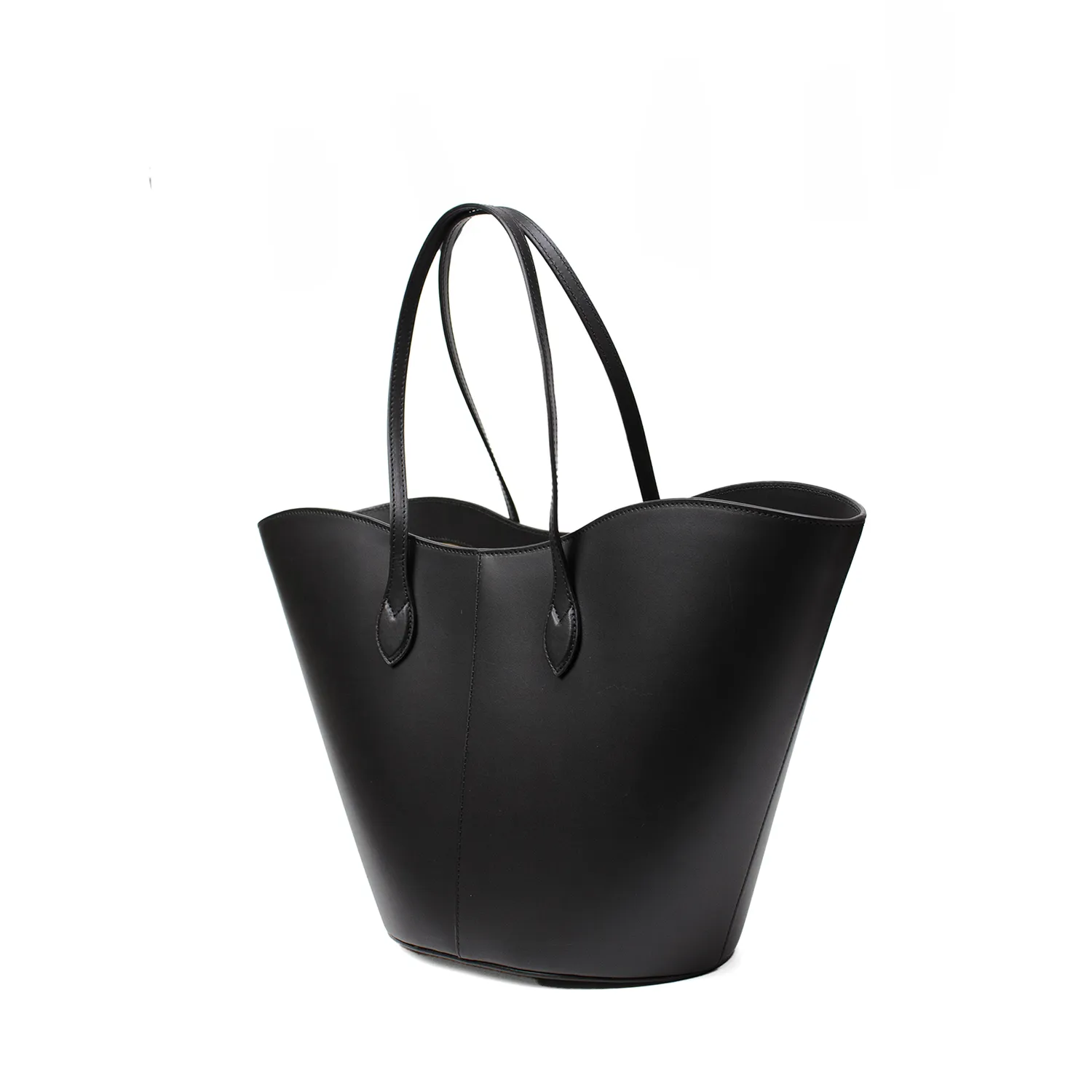Latalia Milan shopper skinnveske svart