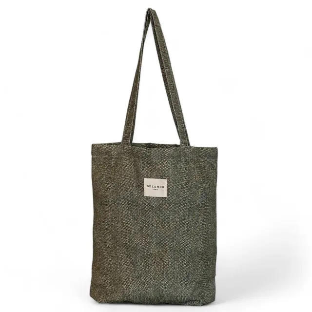 De La Mur Punti totebag liten kakifarget