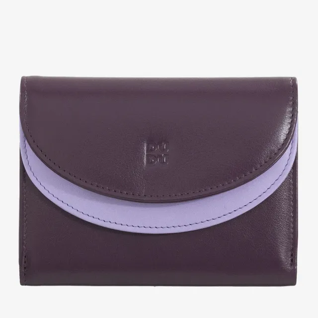 DuDubags Galapagos lommebok dame Deep purple RFID