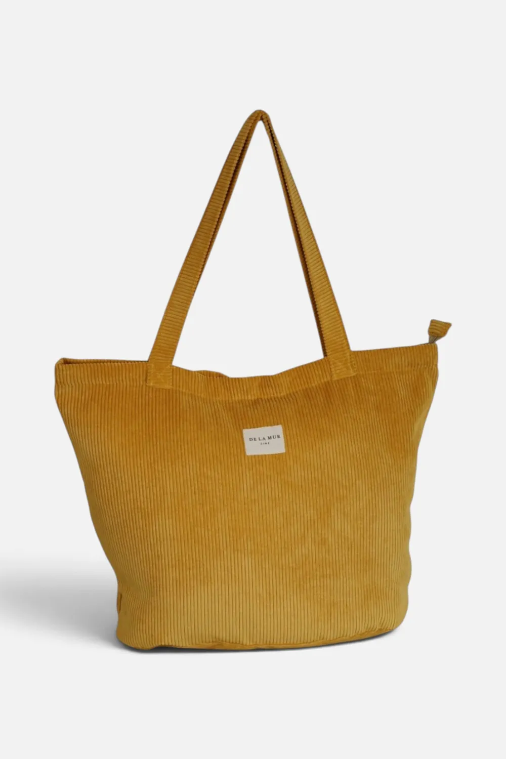De La Mur Taz shopper sennep med glidelås