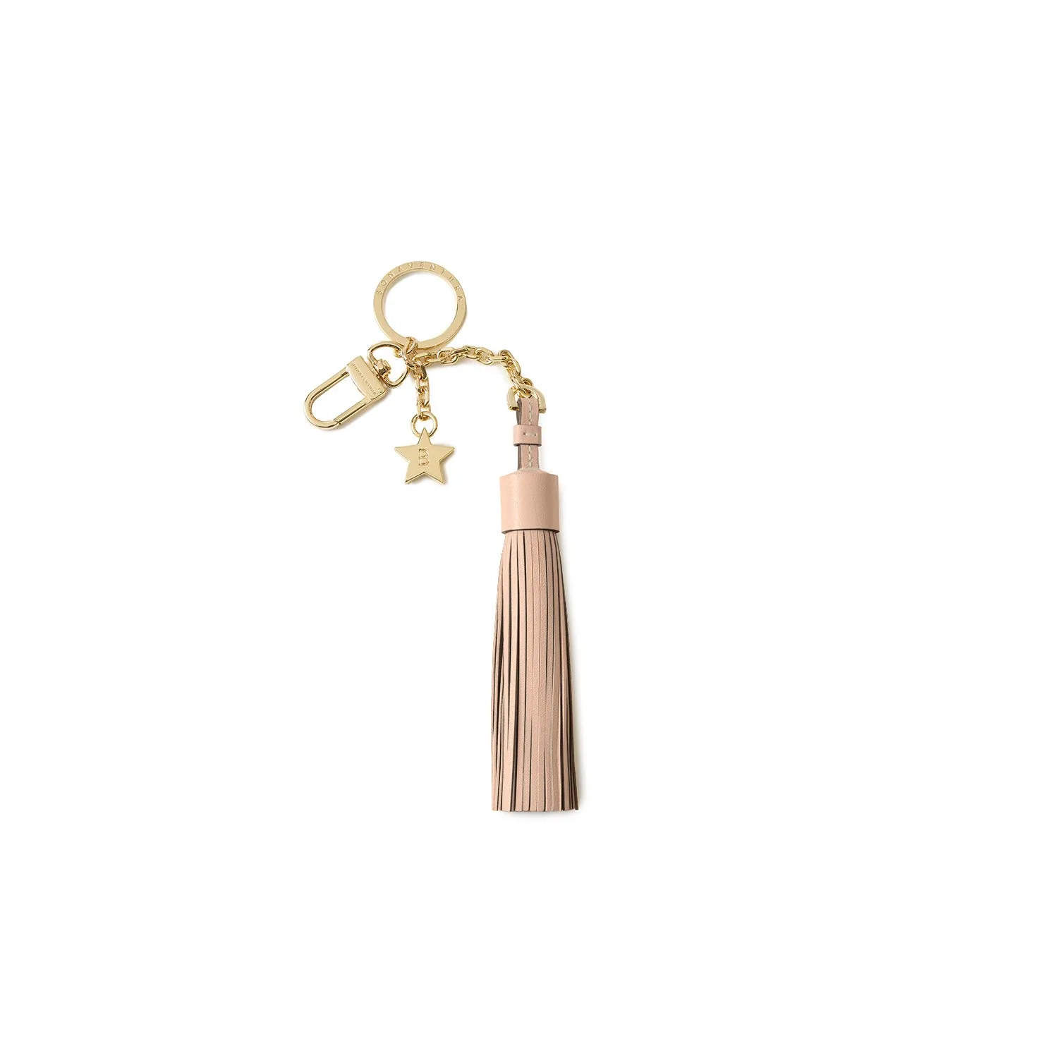 Bonaventura Tassel veskeanheng krympeskinn ivory