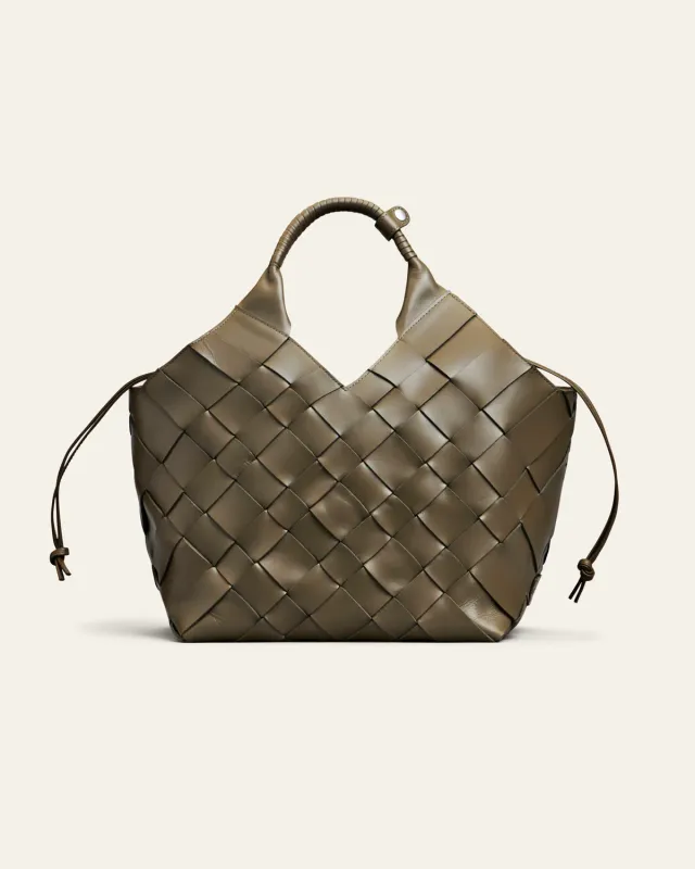 Cala Jade Misu L skulderveske kombu green 16"
