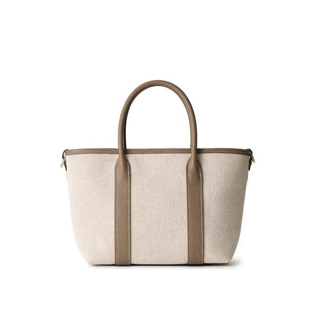 Bonaventura Vita Canvas Tote totebag small beige-etoupe A4