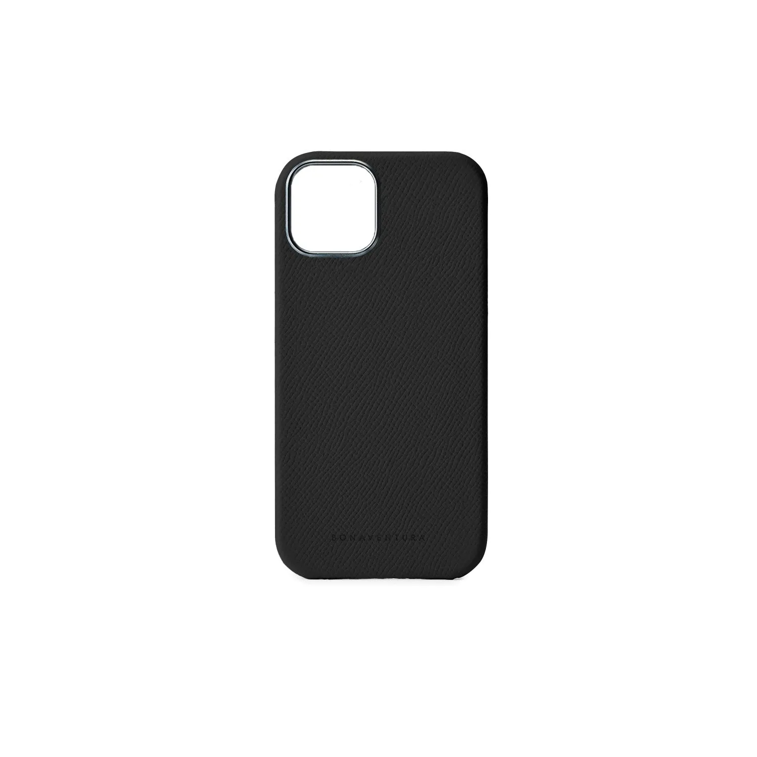 Bonaventura Nobile iPhone 15 baksideetui skinndeksel Svart
