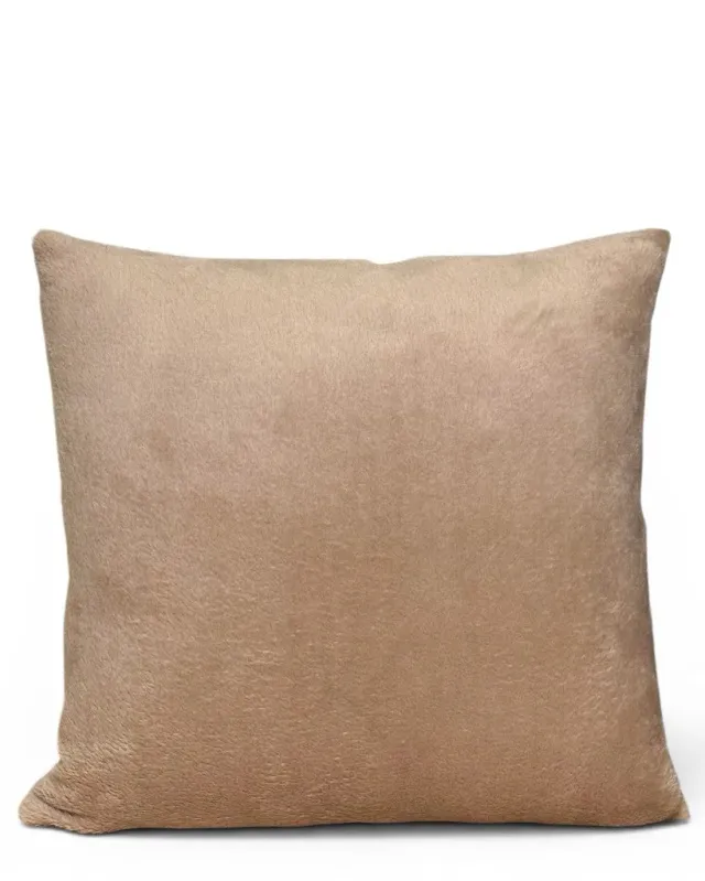 De La Mur Cofe putetrekk 60x60 beige plysj