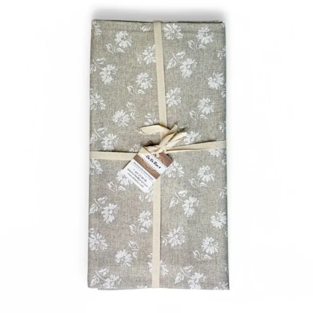 De La Mur Mantel Resinado 2K duk 140x100 beige blomst