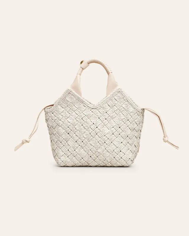 Cala Jade Misu skulderveske vanilla raffia medium