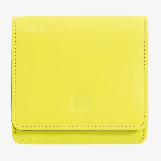 DuDubags Flores lommebok sitrusgul – smal skinn