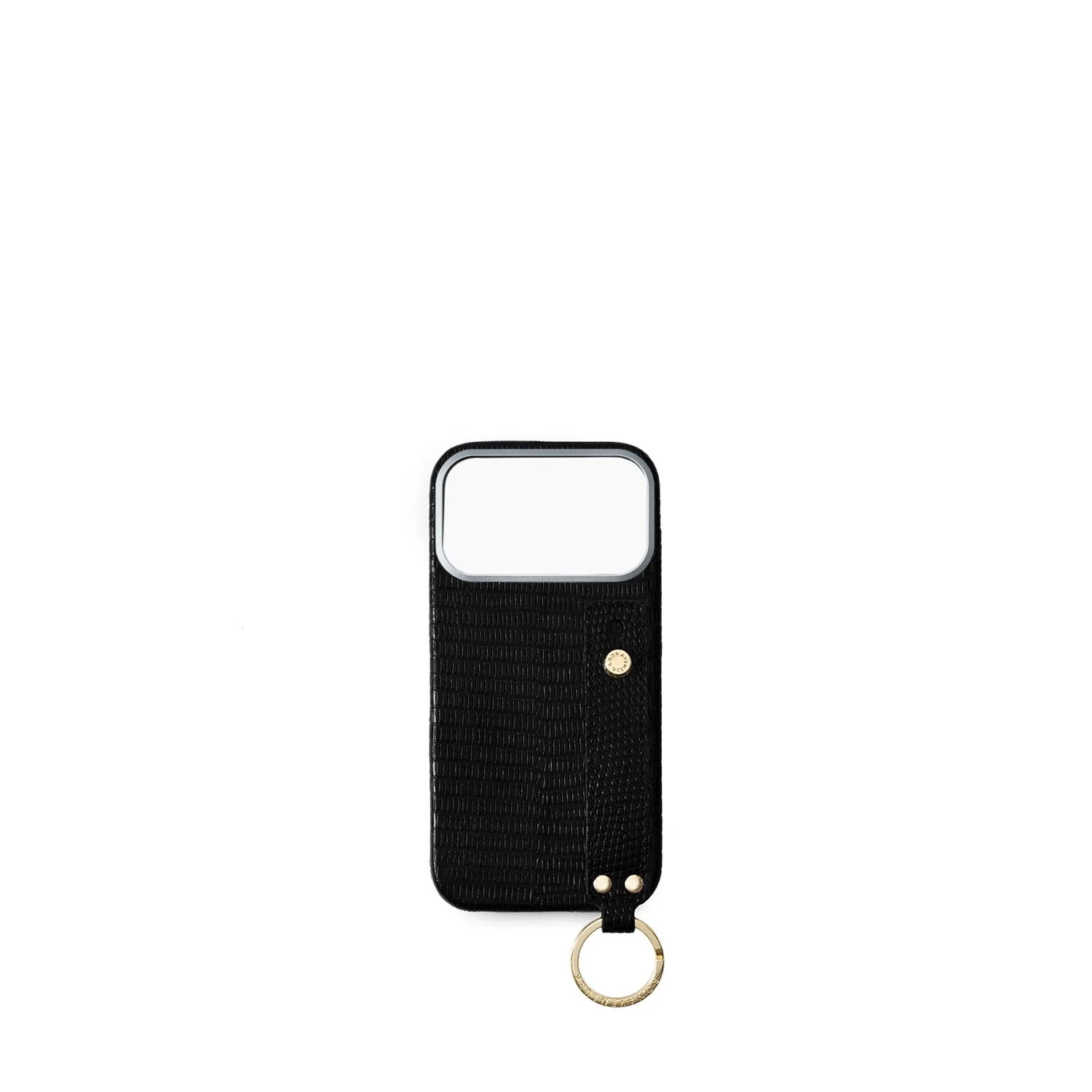 Bonaventura iPhone 17 Pro Max deksel øgleskinn svart