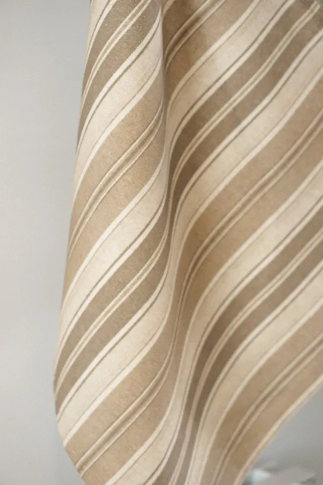 De La Mur Soro kjøkkenhåndkle stripet beige 54x49 cm