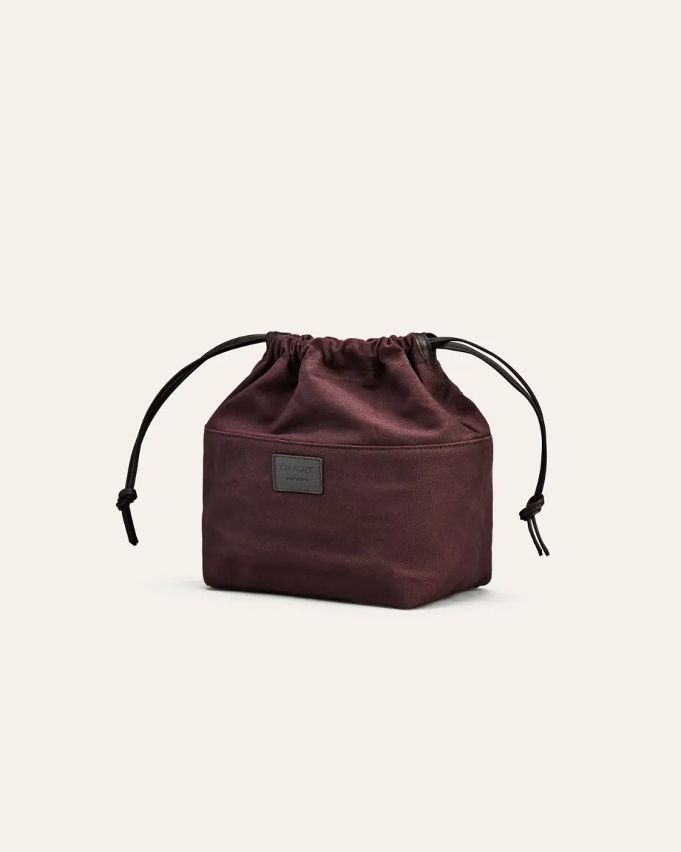 Calajade Misu innerbag umber bomull