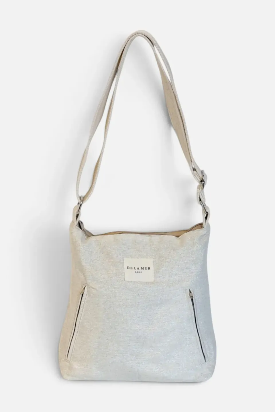 De La Mur Mediano Oro skulderveske beige gull 30 cm