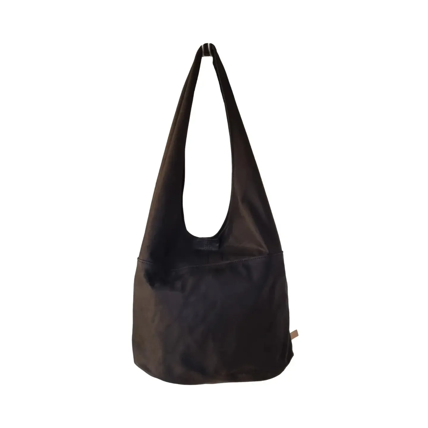 Julia Stray Stor myk skinnveske 33x29 brun