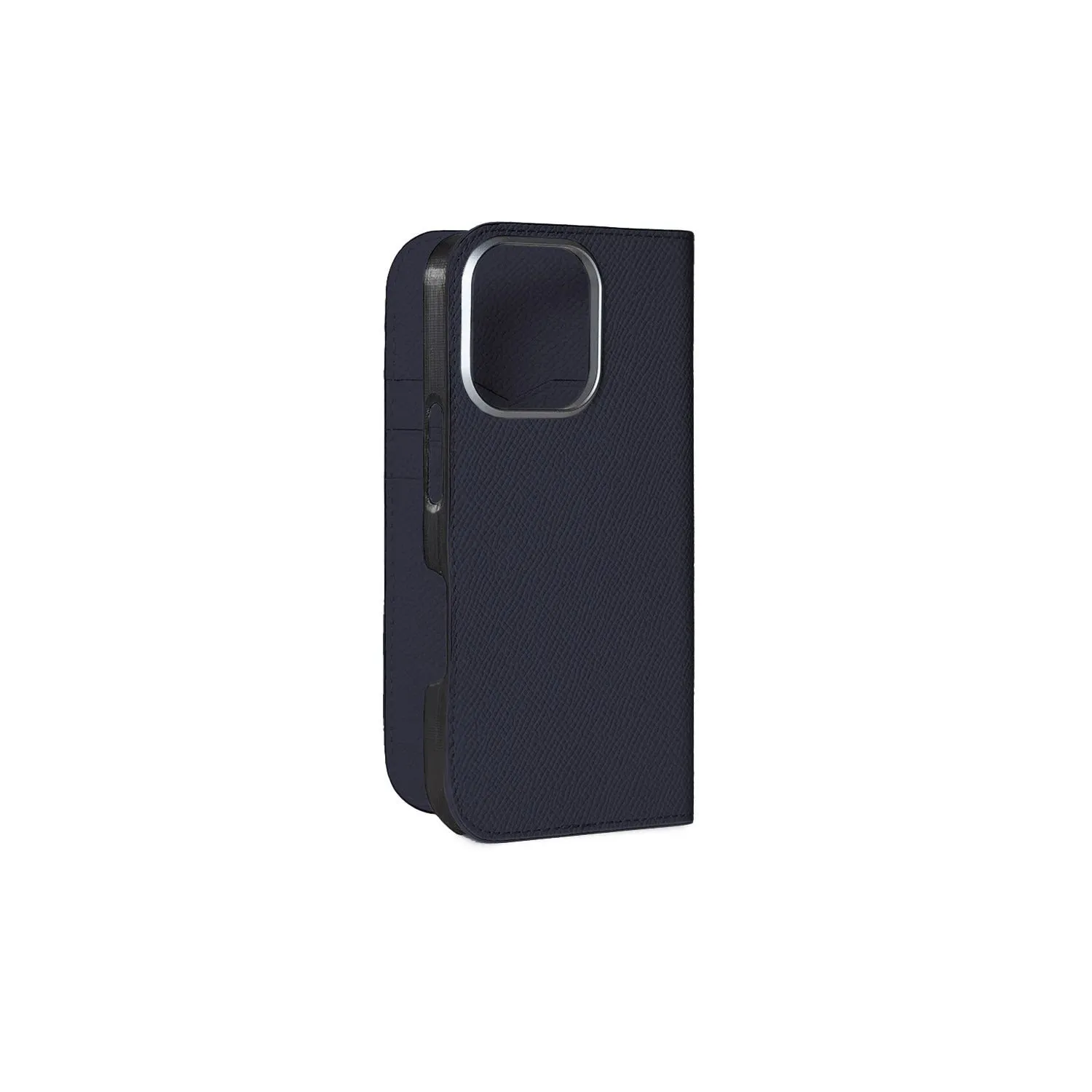 Bonaventura Nobile iPhone 16 Pro dagbokdeksel etoupe skinn
