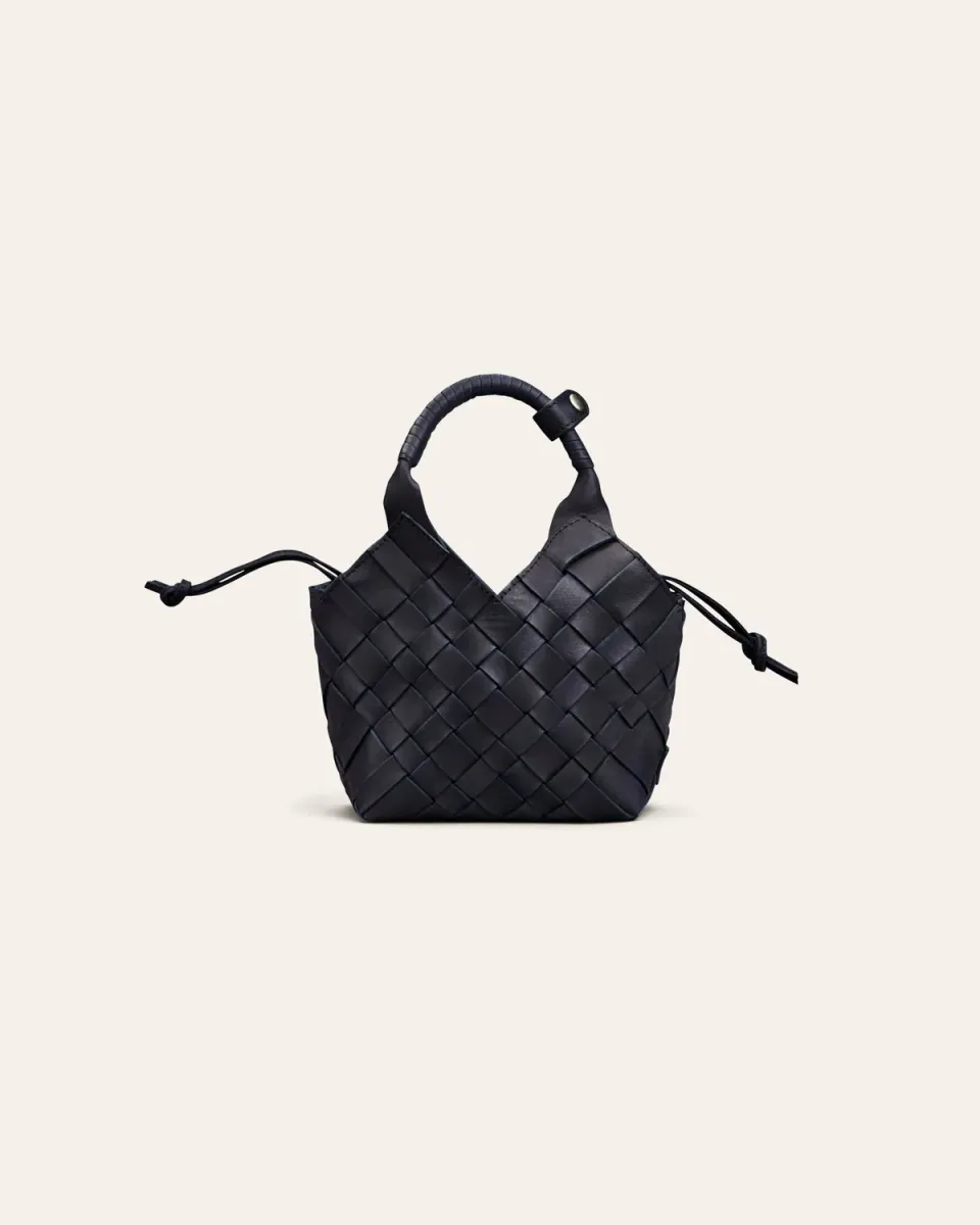 Calajade Misu Mini crossbody veske navy nubuck