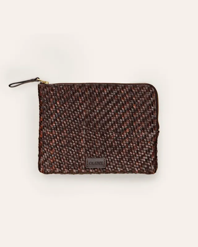 Cala Jade Batu S clutch umber til iPad 11"