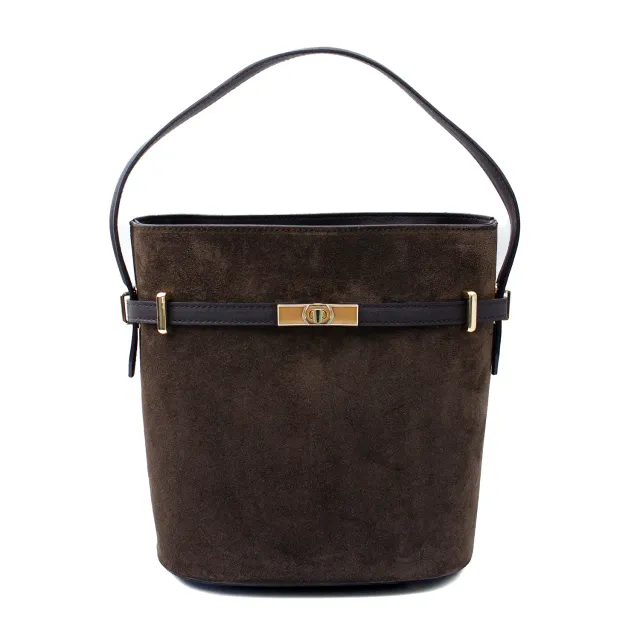Latalia Molfetta mockaveske espresso ash