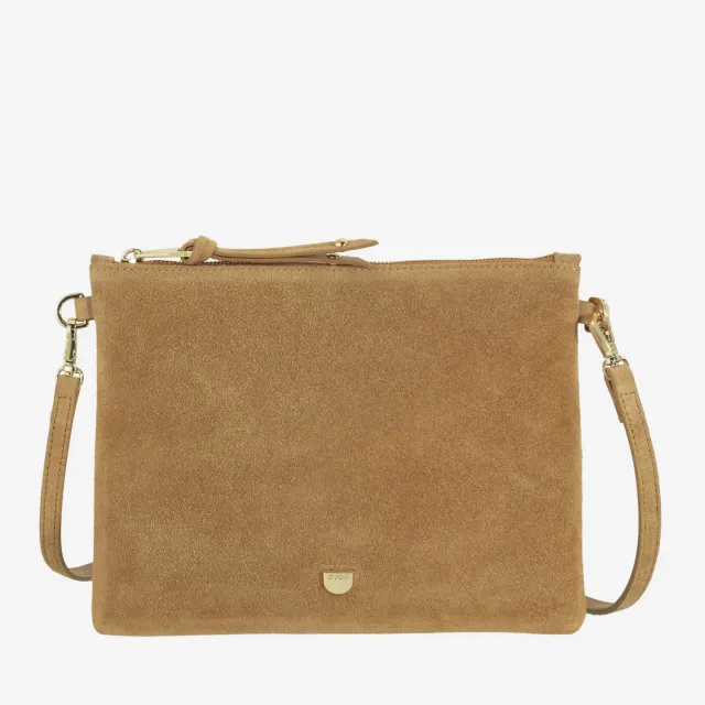DuDubags City Life skulderveske karamell nappa