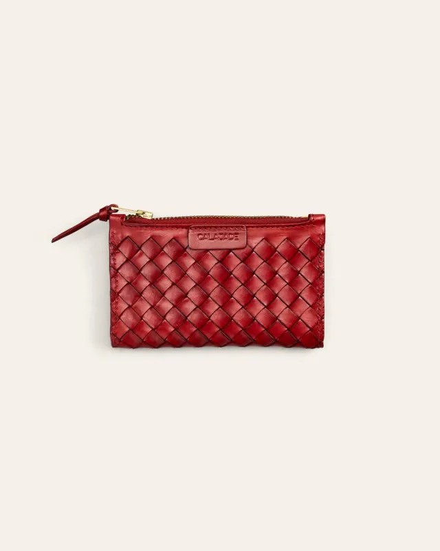 Cala Jade Caia lommebok Falu Red Dama kuskinn
