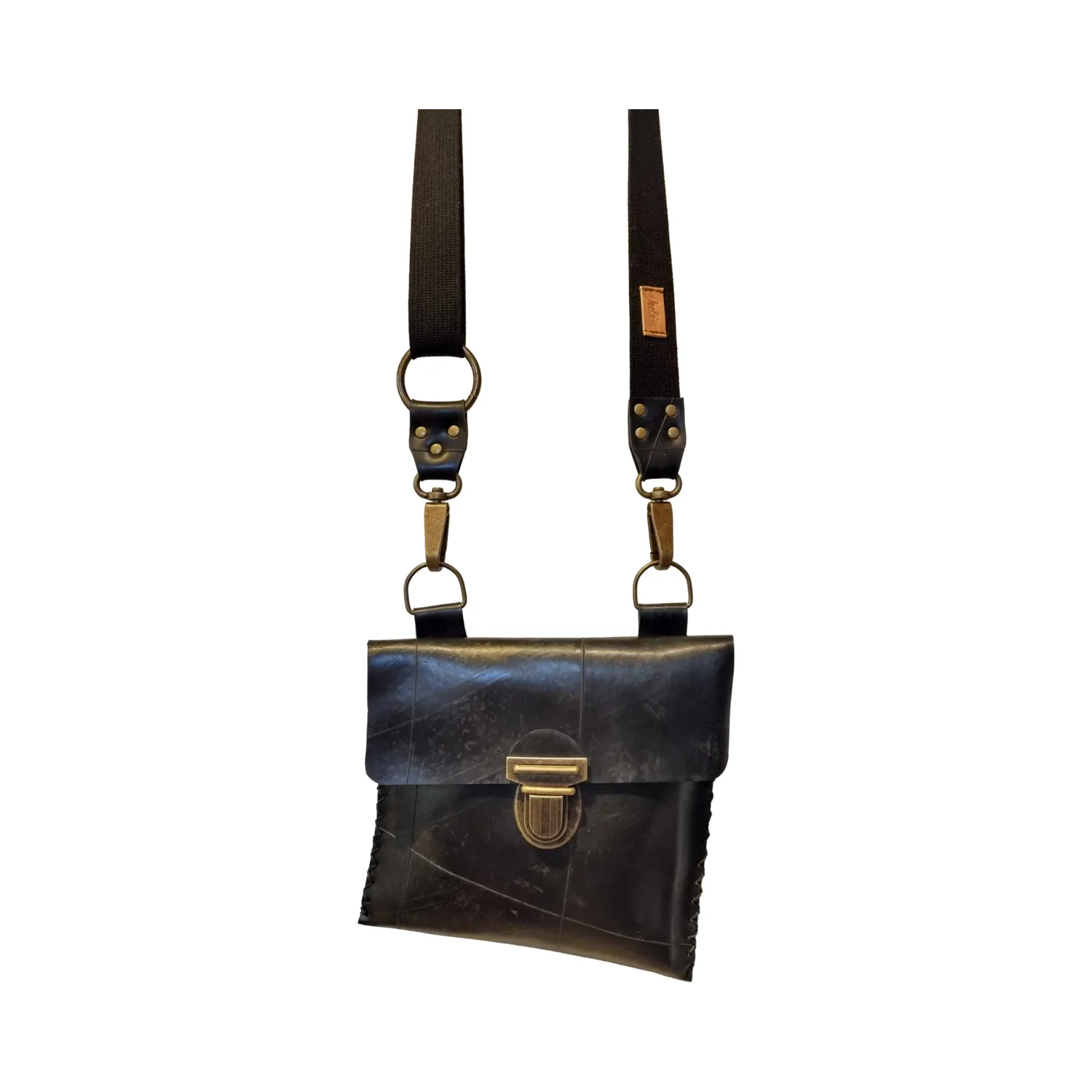 Julia Stray liten asymmetrisk gummiveske 20x20 cm reise