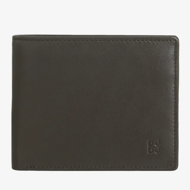 DuDubags Itaca lommebok herre svart RFID nappa