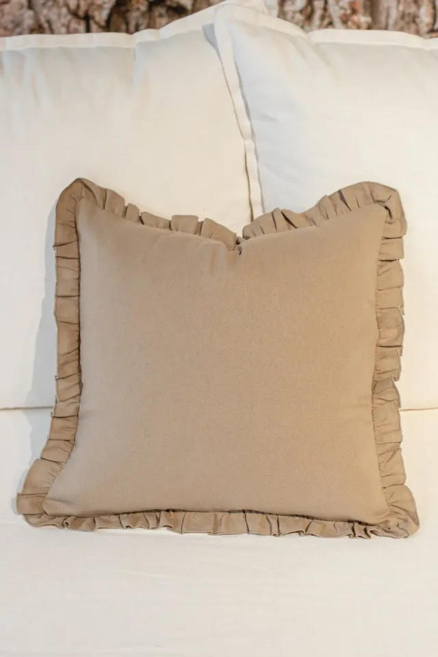 De La Mur Volantes Topo putetrekk taupe 45x45 cm