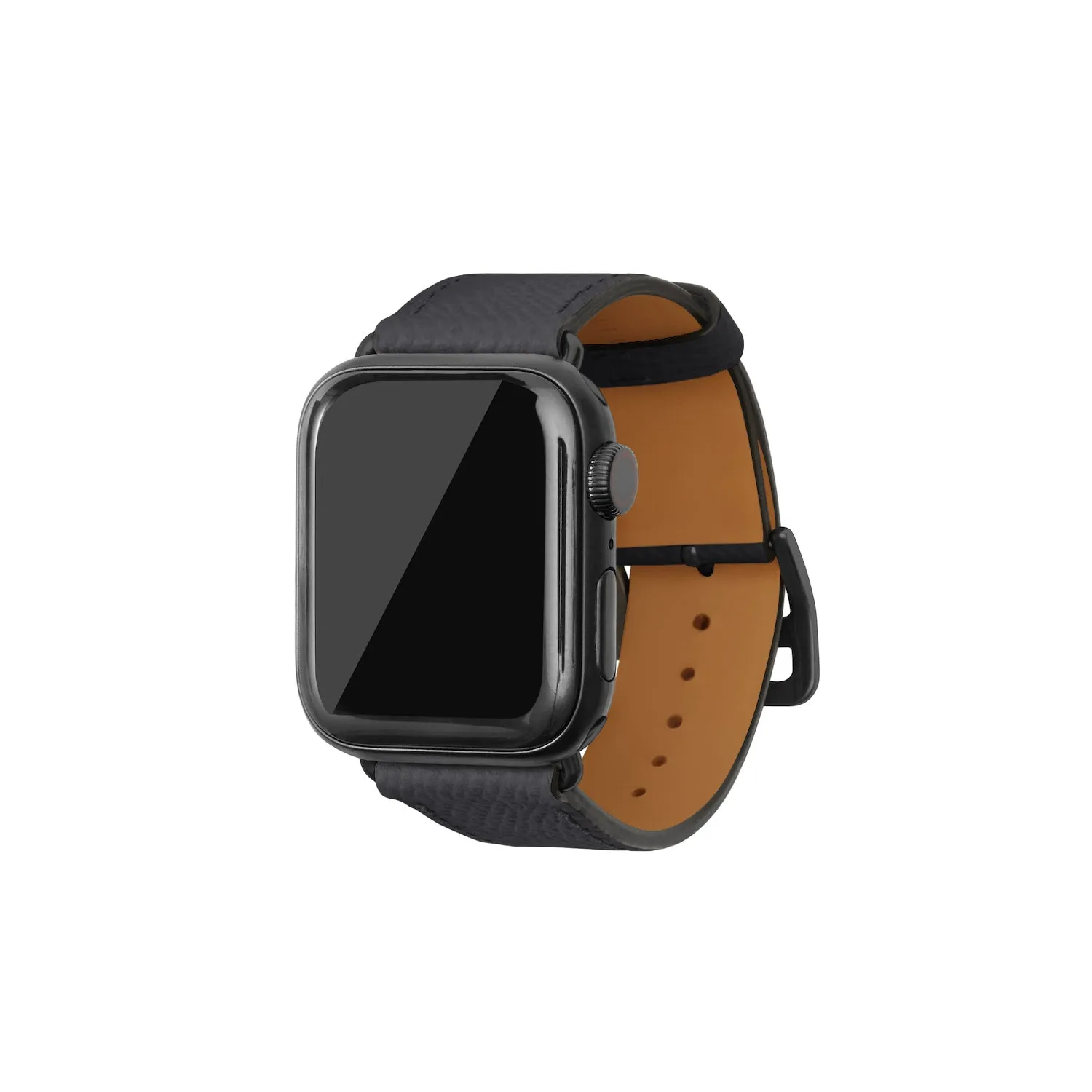 Bonaventura Nobile Apple Watch-reim Svart 44 mm