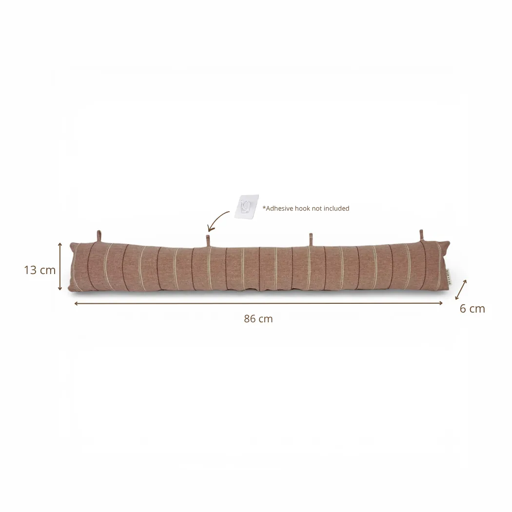 De La Mur Galea trekkstopper rosa stripet 86 cm