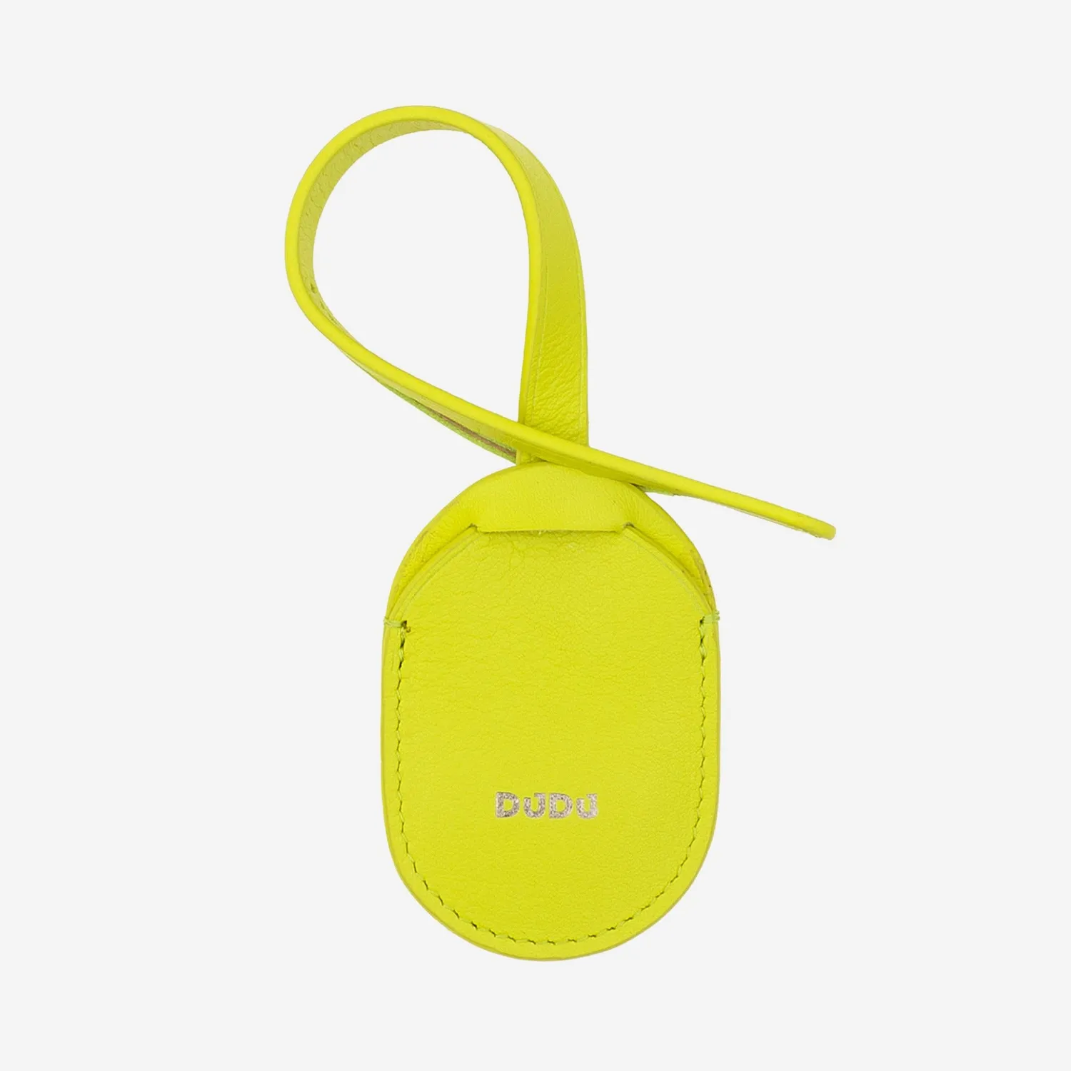 DuDubags Airtag holder AirTag-deksel i skinn navy