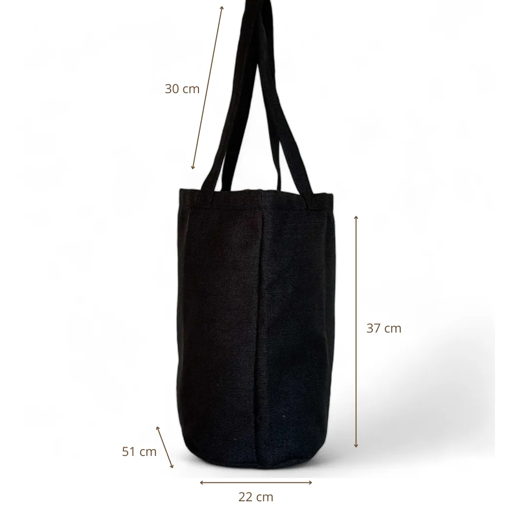 De La Mur Mad Grande shopper svart stor