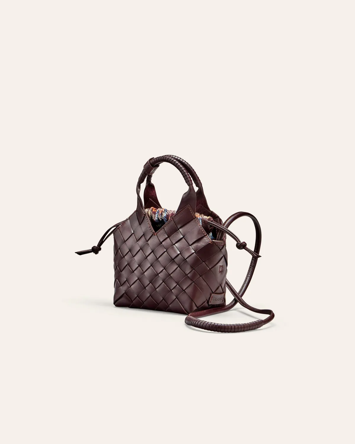 Calajade Misu Mini innerbag Pille Tartan bomull