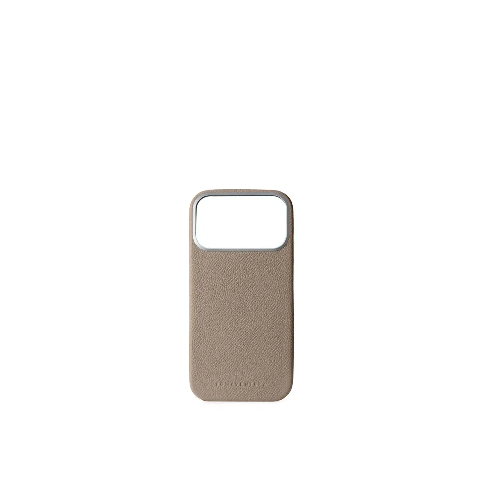Bonaventura Nobile iPhone 18 Pro Max bakdeksel svart skinn