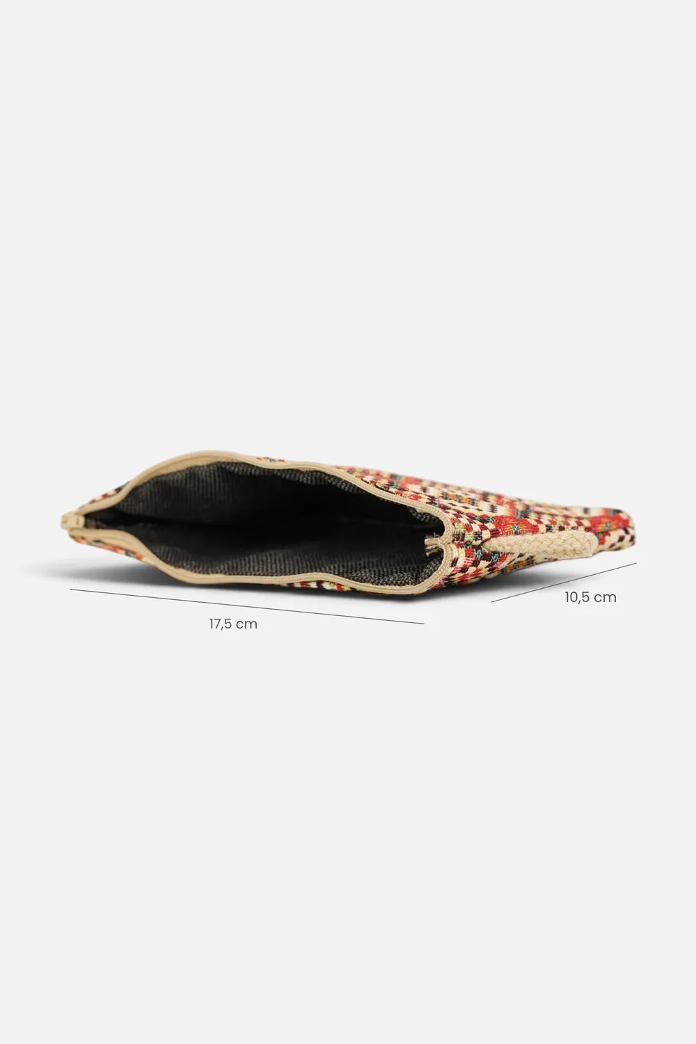 De La Mur Otto Mini sminkeveske jacquard 17,5cm