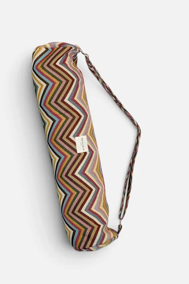 De La Mur Zaga yogaveske 65 cm zigzag