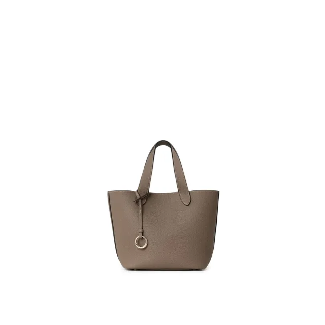 Bonaventura Alina 2-veis totebag skinn liten etoupe