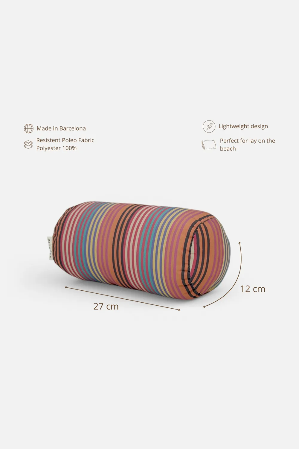 De La Mur Maria strandpute stripet 27 cm